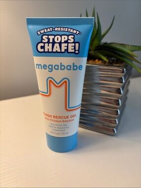 Thigh Rescue Gel - Blue Unscented Anti-Friction Gel by Megababe
